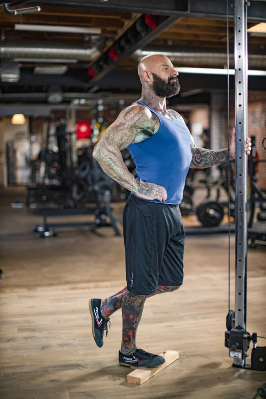 Standing One Leg Calf Raise