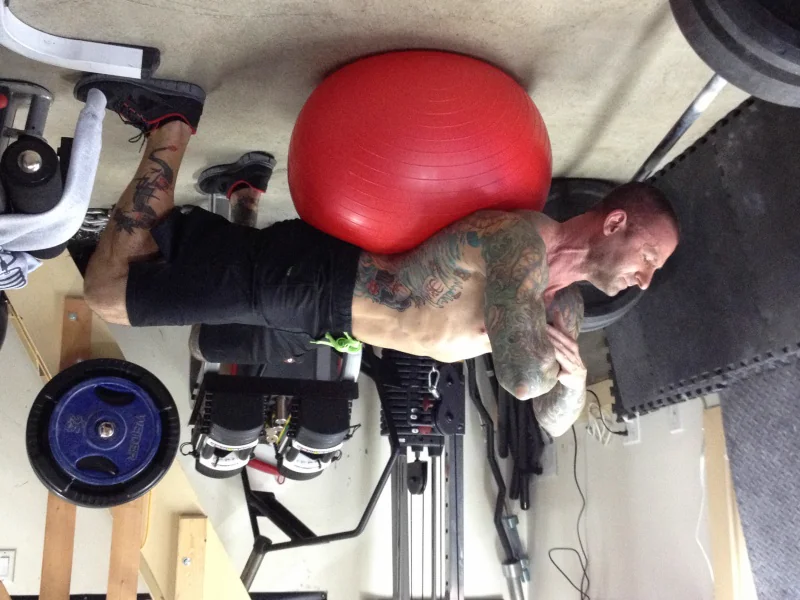 Stability Ball Crunch