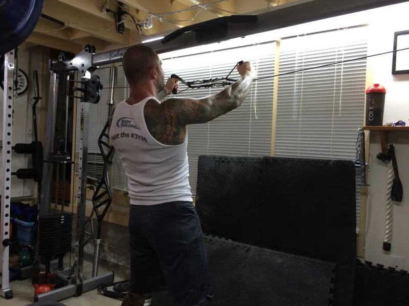 Standing Rear Delt Flye
