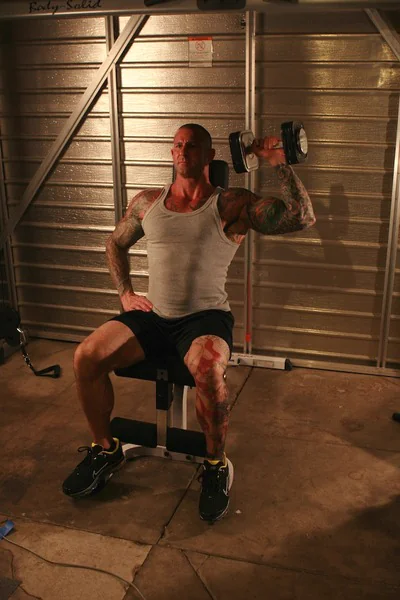 Seated Shoulder Press